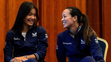 Keothavong excited No 1 Raducanu will be part of Team GB