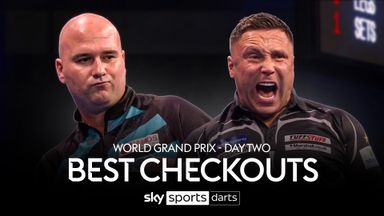 Best checkouts from Day 2 at the World Grand Prix