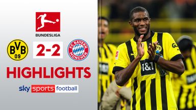 Borussia Dortmund 2-2 Bayern Munich | Der Klassiker Highlights | | Watch TV Show Sky