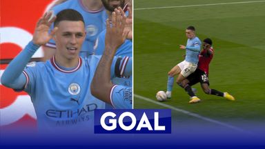 Foden makes it four before half-time