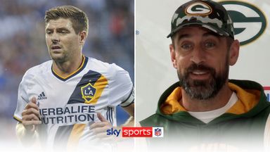 'I was starstruck!' - Rodgers recalls meeting Gerrard in LA 