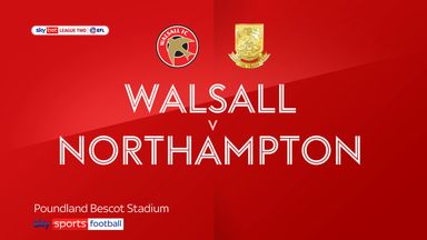 Walsall 1-0 Northampton