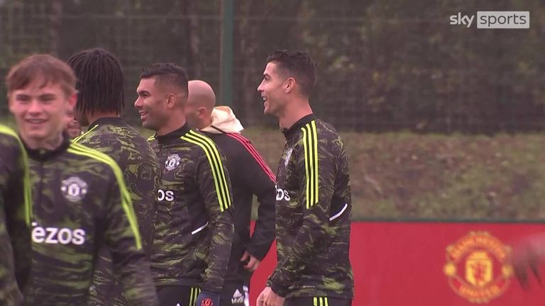 Manchester Utd train before trip to Cyprus | Video | Watch TV Show