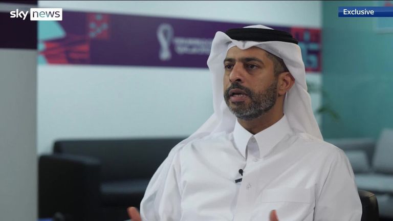 Qatar World Cup chief, Nasser Al Khater
