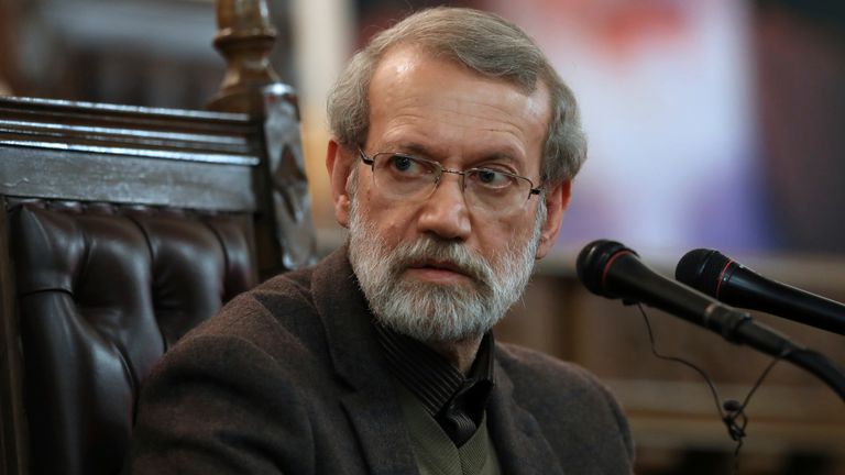 Ali Larijani. Pic: AP