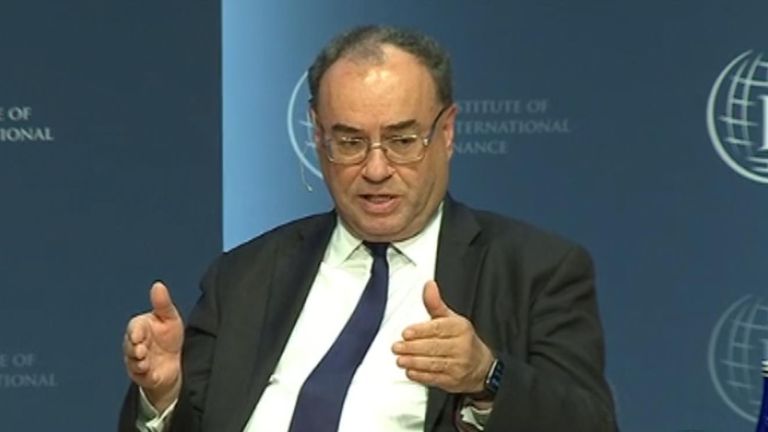 Andrew Bailey reiterates that the bank of England&#39;s intervention is temporary