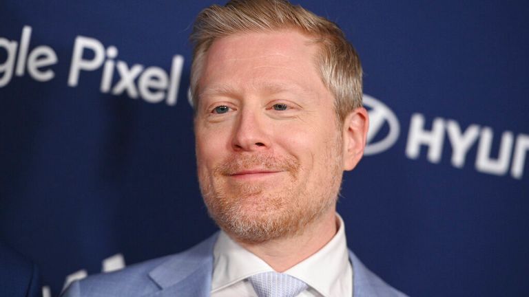 Photo by: NDZ / STAR MAX / IPx.2022.5 / 6 / 22.Anthony Rapp at the GLAAD Media Awards in New York City on May 6, 2022.