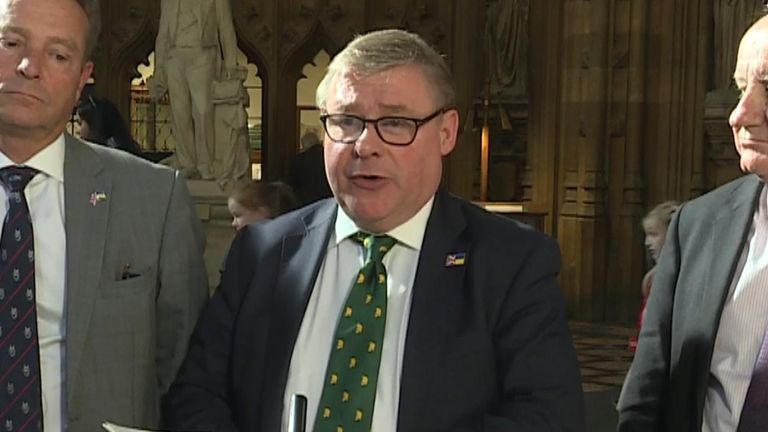 Mark Francois says the ERG could not reach a collective decision about who should be the next Conservative leader