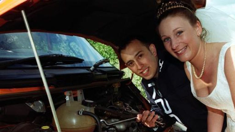 Carlos Villamore and Charlotte Wood met when her Ford Fiesta broke down in London