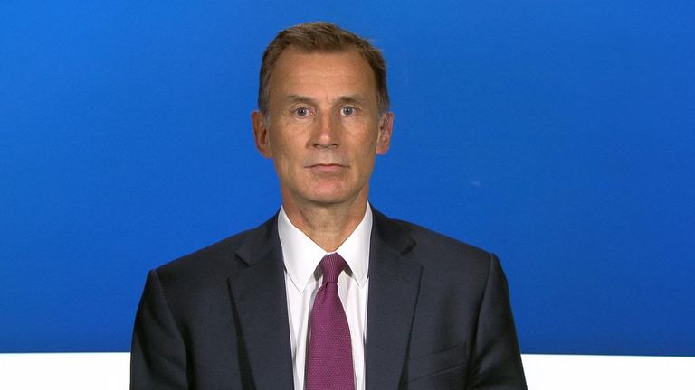 New chancellor Jeremy Hunt warns of tough decisions over tax and spending 