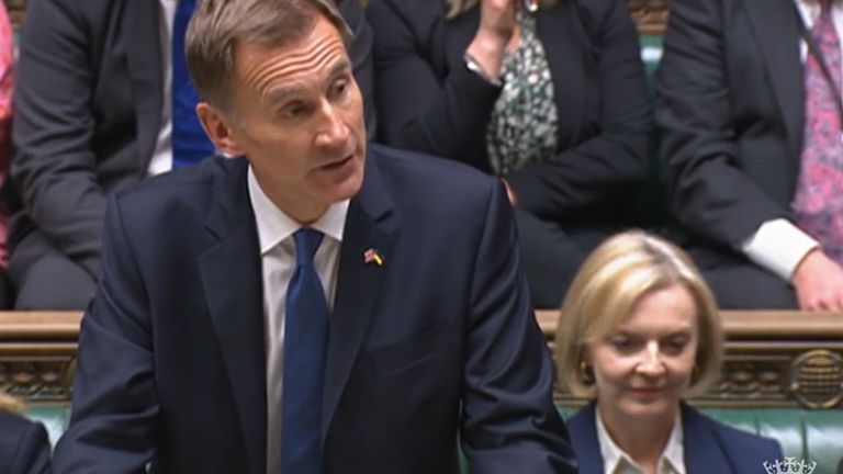 Jeremy Hunt and Liz Truss