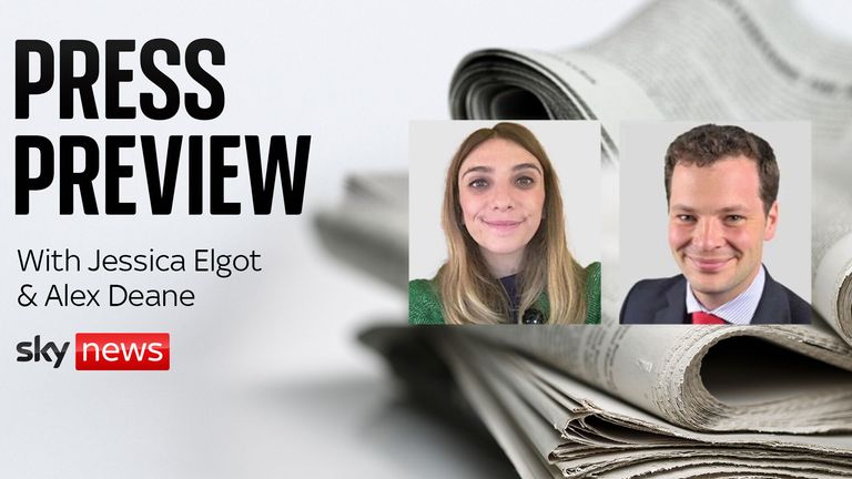 We take a look at what’s making the front pages with the Guardian&#39;s chief political correspondent, Jessica Elgot and PR consultant Alex Deane.