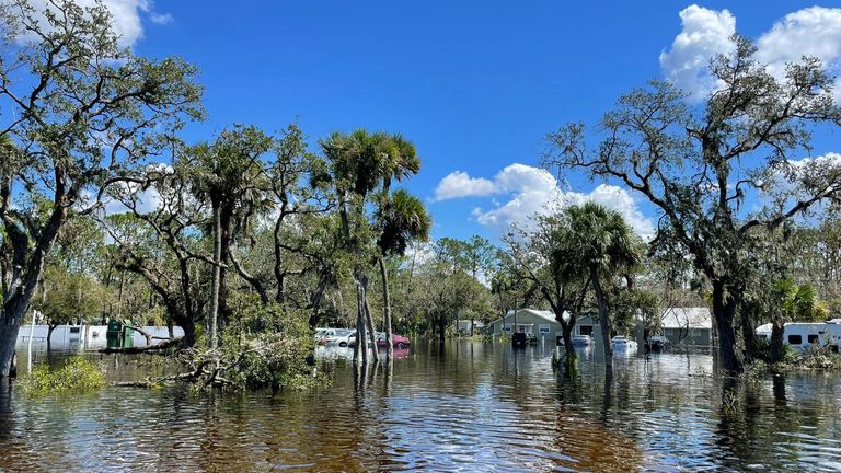 Jonathan Samuels reports from Florida on Hurricane Ian