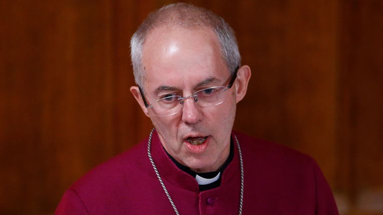 The Archbishop of Canterbury (pictured) and the Archbishop of York say there are no excuses & # 39;  there may be & # 39;