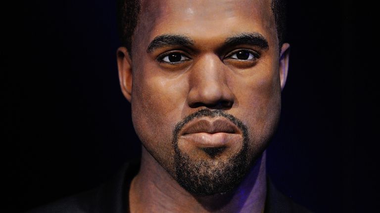 Kanye West&#39;s wax figure at Madame Tussauds
