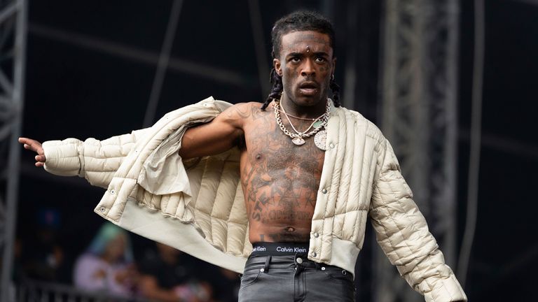 Lil Uzi Vert. Pic: AP