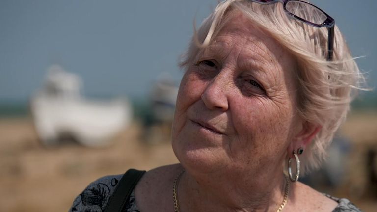 Kent resident Tina Goodyer believes people crossing the Channel shouldn't be 'Britain's problem'