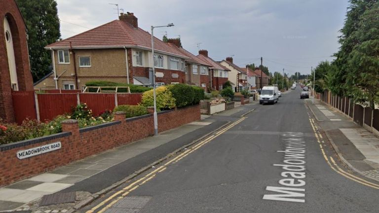 Meadowbrook Road, in Moreton, on the Wirral. Pic: Google Maps