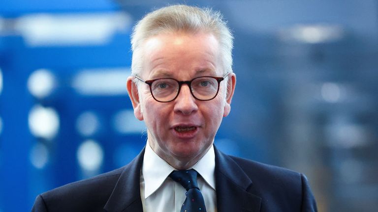  Conservative MP Michael Gove attends Britain&#39;s Conservative Party&#39;s annual conference in Birmingham