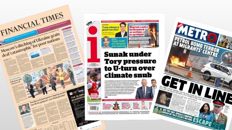 The Latest News From The Uk And Around The World Sky News