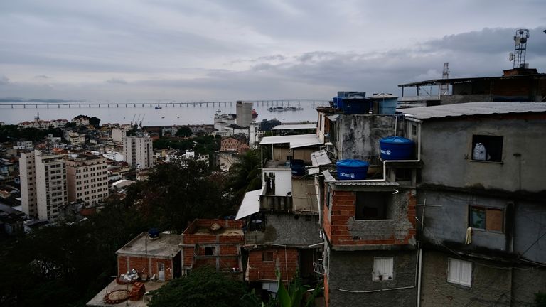 The Morro da Providencia favela