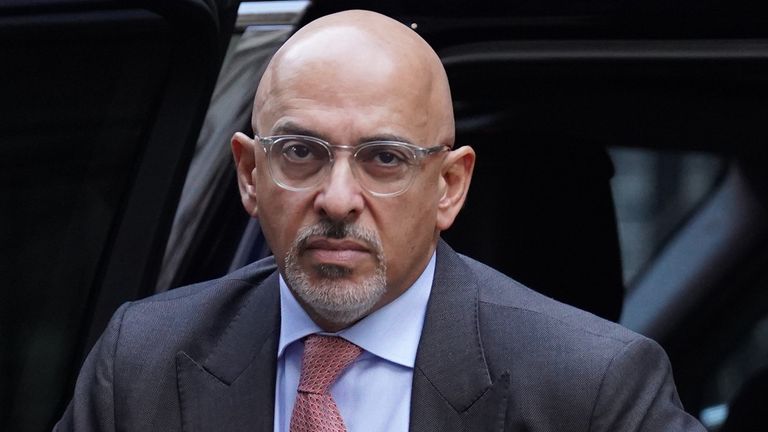 Chancellor of the Duchy of Lancaster Nadhim Zahawi arrives in Downing Street in London, ahead of a cabinet meeting. Picture date: Tuesday October 18, 2022.
