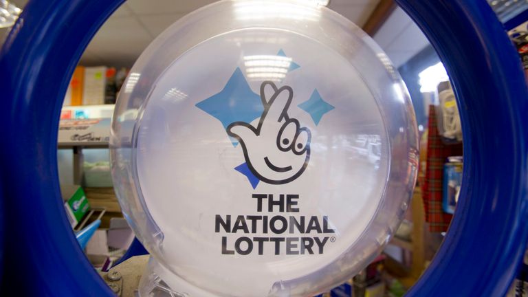 A National Lottery kiosk in a newsagent in north London. PRESS ASSOCIATION Photo. Picture date: Wednesday January 6, 2016. Photo credit should read: Yui Mok/PA Wire