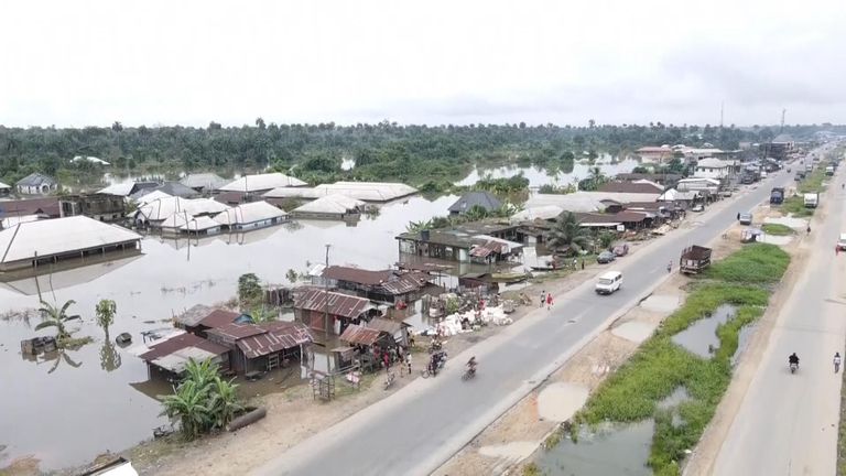 The worst floods in a decade have hit Nigeria