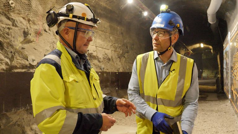 Inside the world&#39;s first nuclear waste tomb