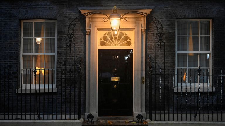 A general view of Number 10 Downing Street in London, Britain October 20, 2022. REUTERS/Toby Melville

