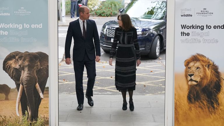 William arrives at the Science Musuem in London