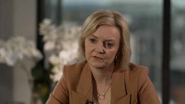 Liz Truss said she had &#39;no shame&#39; in reversing the planned 45p tax cut policy, adding that &#39;it wasn&#39;t a priority policy&#39;.