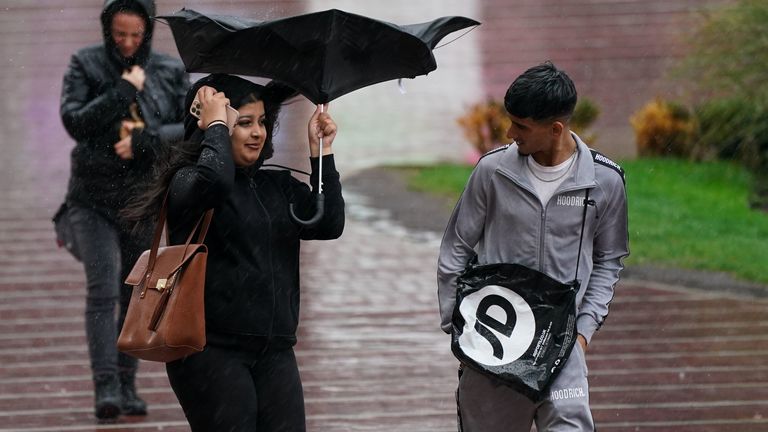 Storm Claudio will bring heavy winds overnight. File pic

