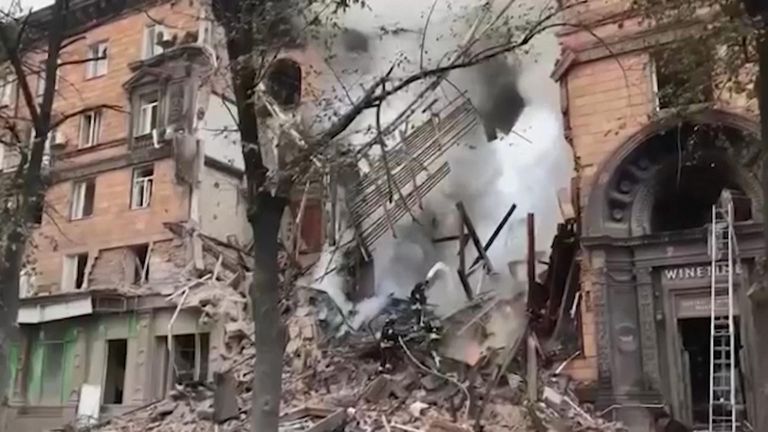 At least two people have been killed after Russian forces shelled Ukraine&#39;s southeastern city of Zaporizhzhia, the region&#39;s governor Oleksandr Starukh has said. 