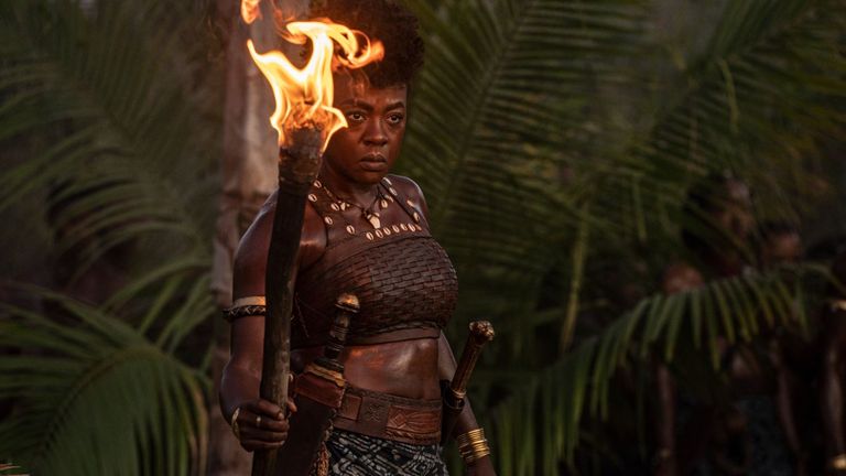 Viola Davis in The Woman King. Pic: Sony Pictures