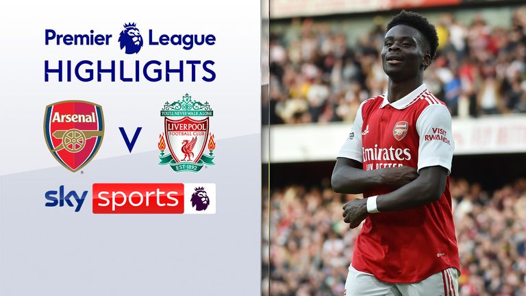 Tal højt Daddy brændstof Arsenal 3-2 Liverpool | Premier League highlights | Video | Watch TV Show |  Sky Sports