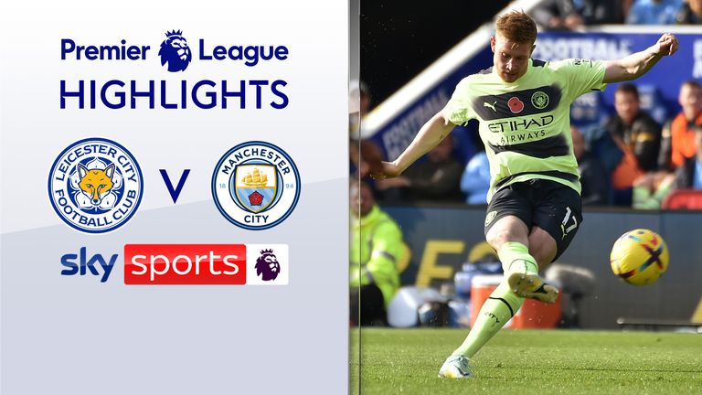 det er alt Bering strædet Eventyrer Leicester 0-1 Manchester City | Premier League highlights | Video | Watch  TV Show | Sky Sports