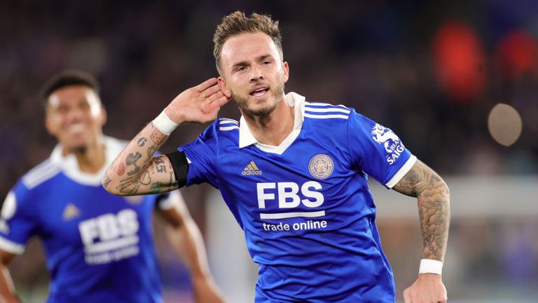 James Maddison inspired Leicester to a 4-0 win over Nottingham Forest