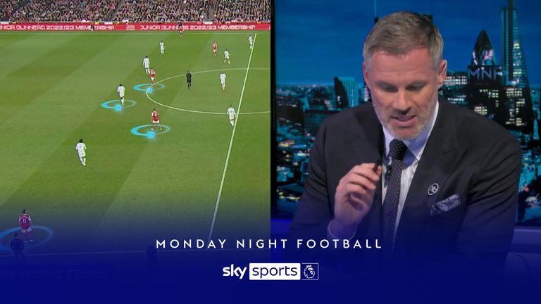 Jamie Carragher: Did Liverpool's 4-4-2 formation lead to Arsenal pen?