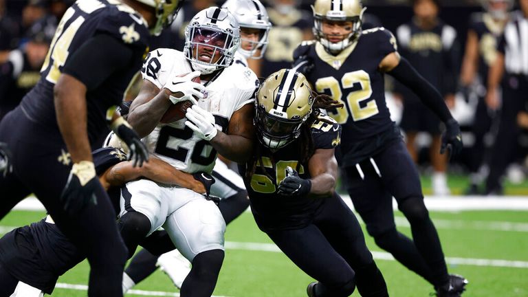 Las Vegas Raiders 0-24 New Orleans Saints | NFL highlights | Video ...