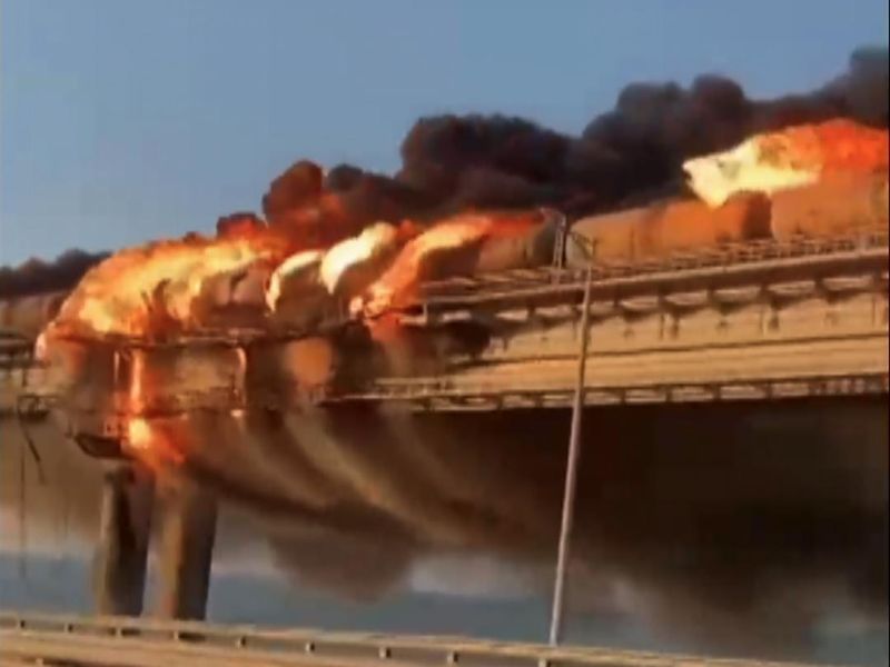 Why is the Crimean Bridge attack significant?