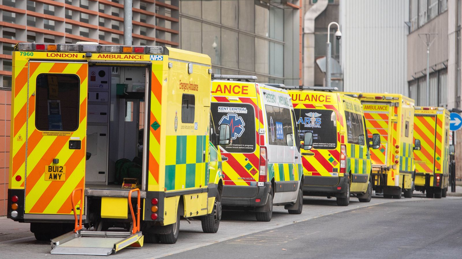 10,000 ambulance workers vote to strike in England Wales, GMB union says
