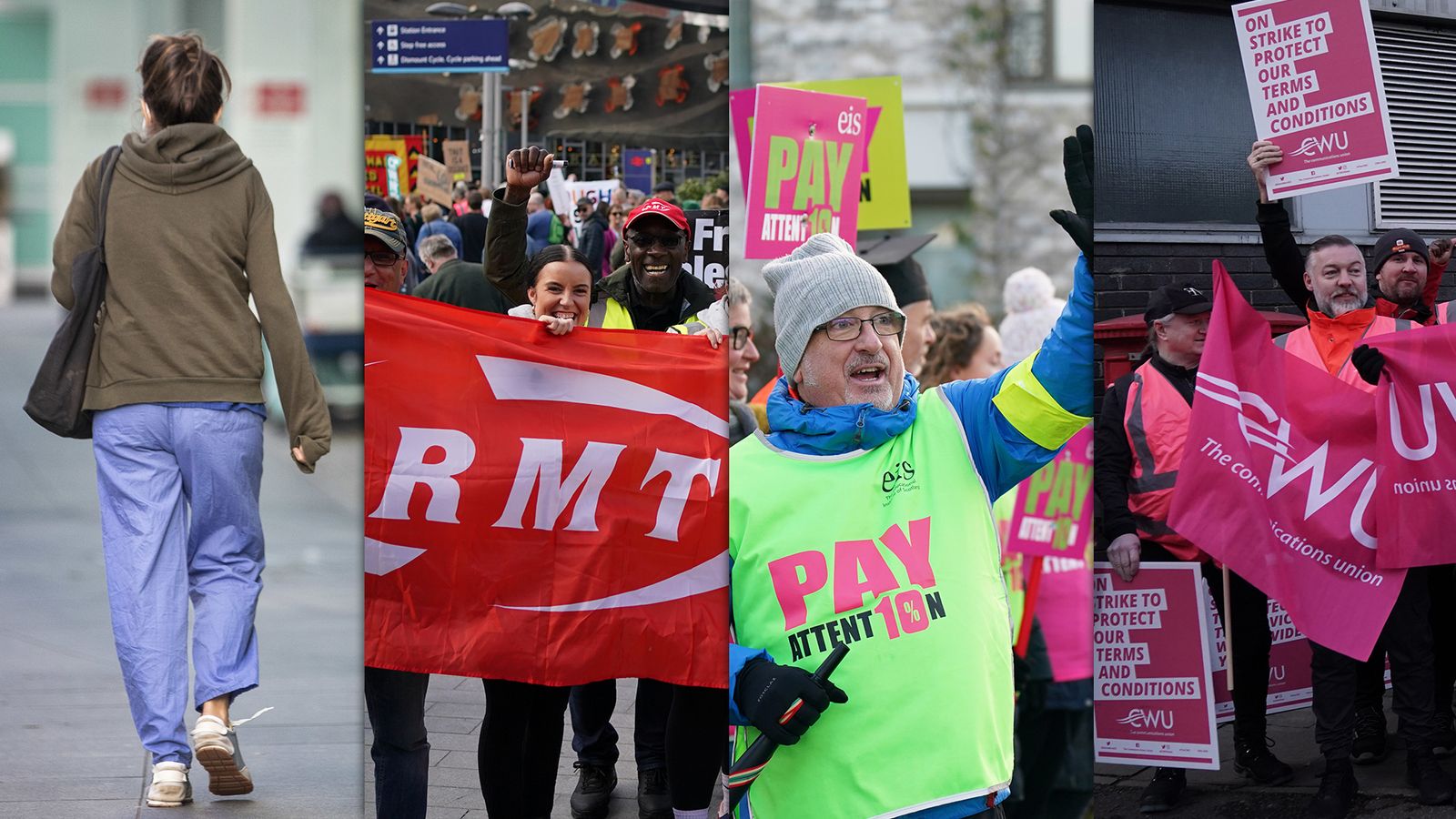 Strikes every day before Christmas - which sectors are affected and why