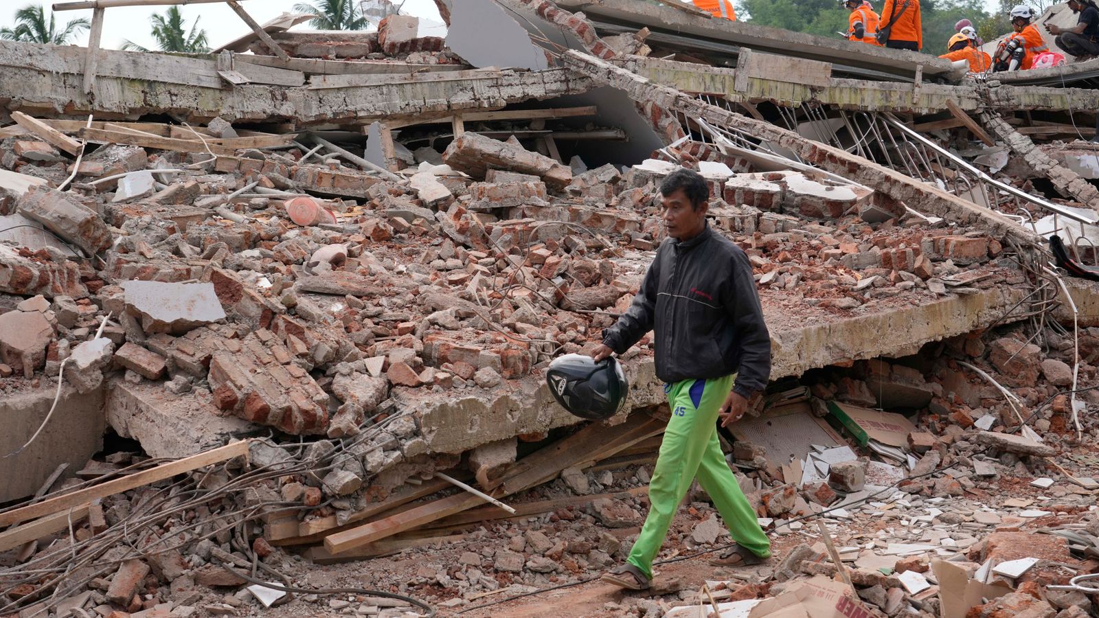 Indonesia earthquake: Many school children among 268 killed in West Java
