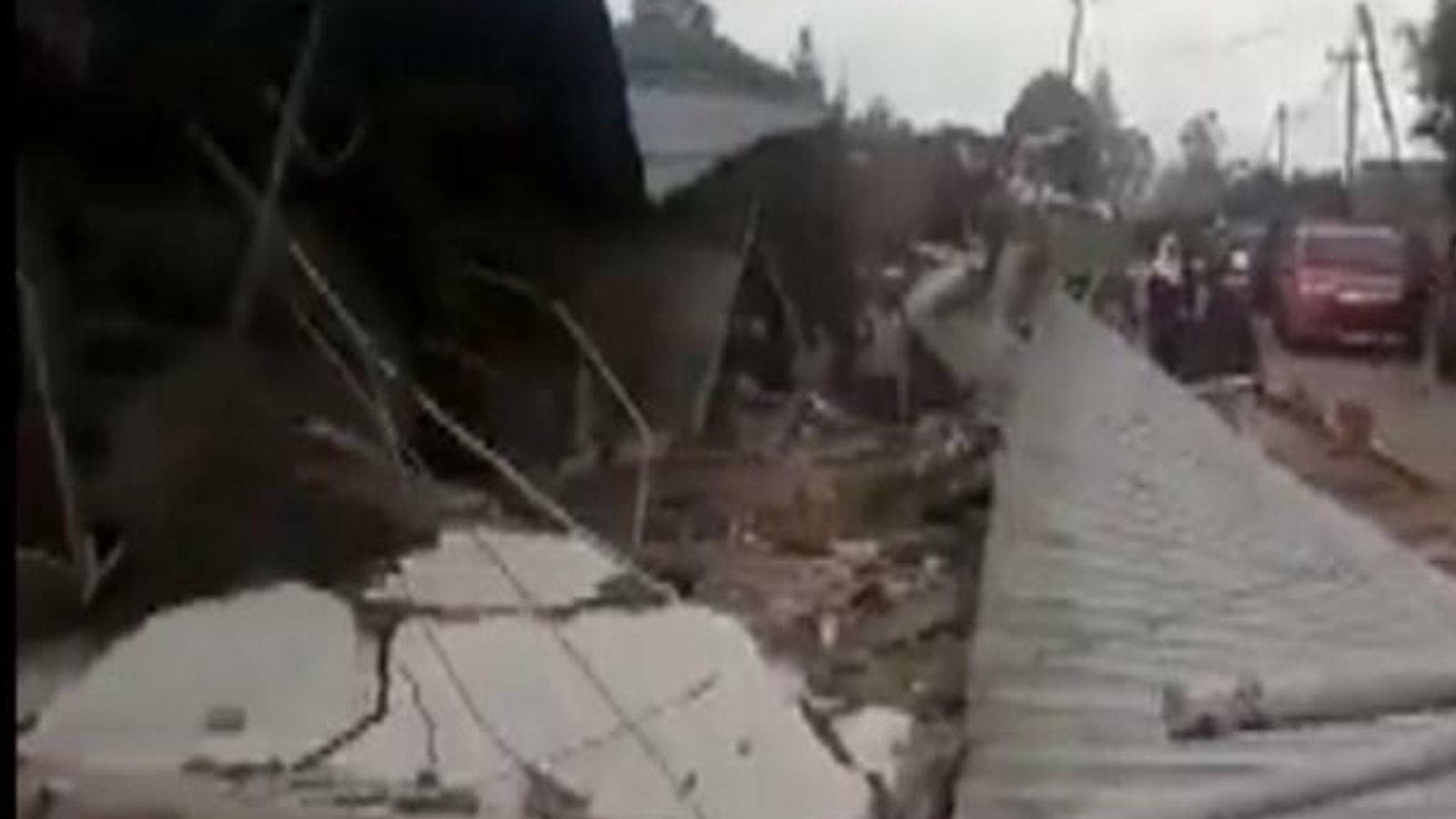 Indonesia Earthquake Dozens Killed As 56 Magnitude Quake Hits Java Island World News Sky News 