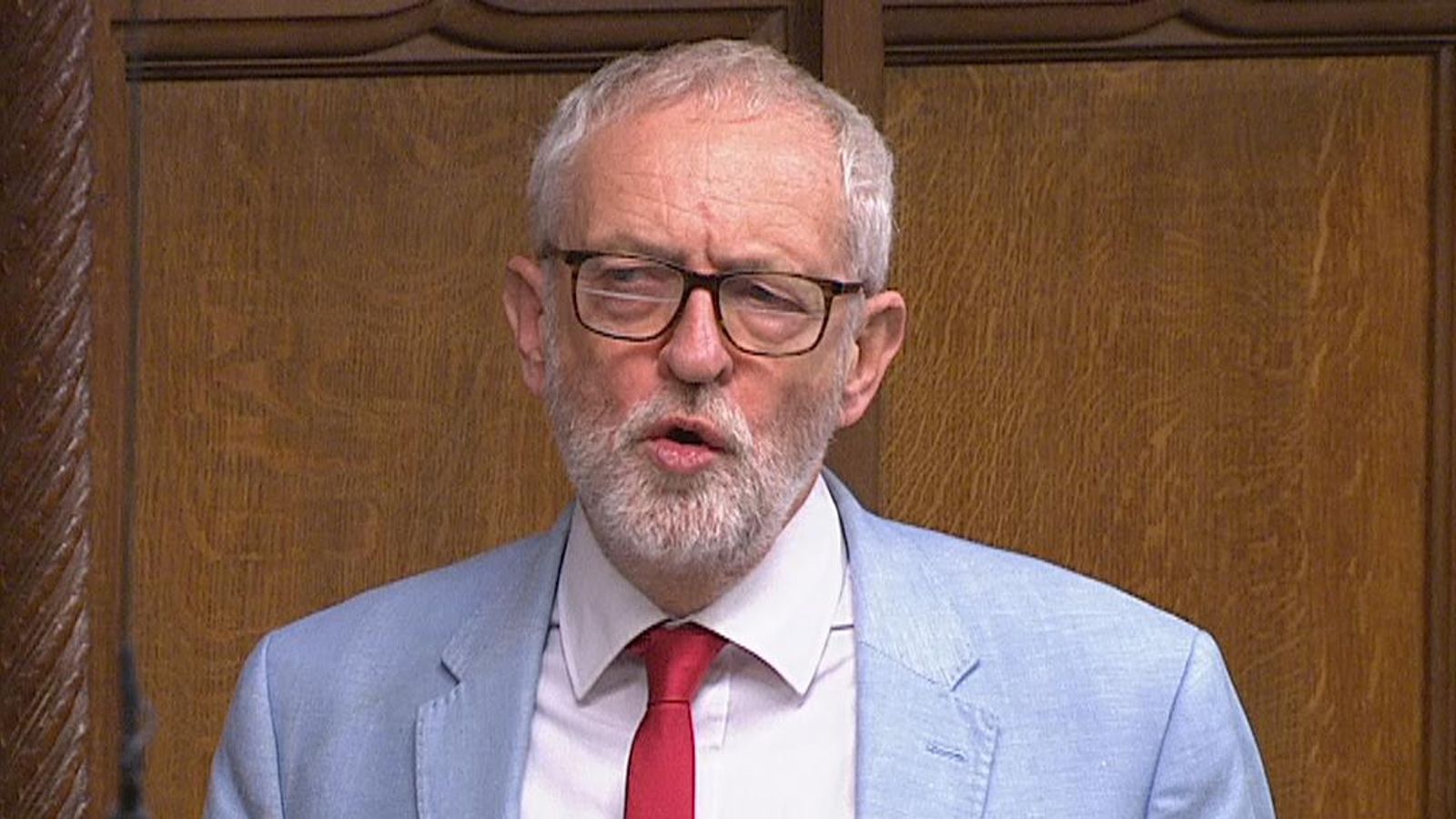 'Political cowardice': Jeremy Corbyn hits out at Labour position on migrant barges