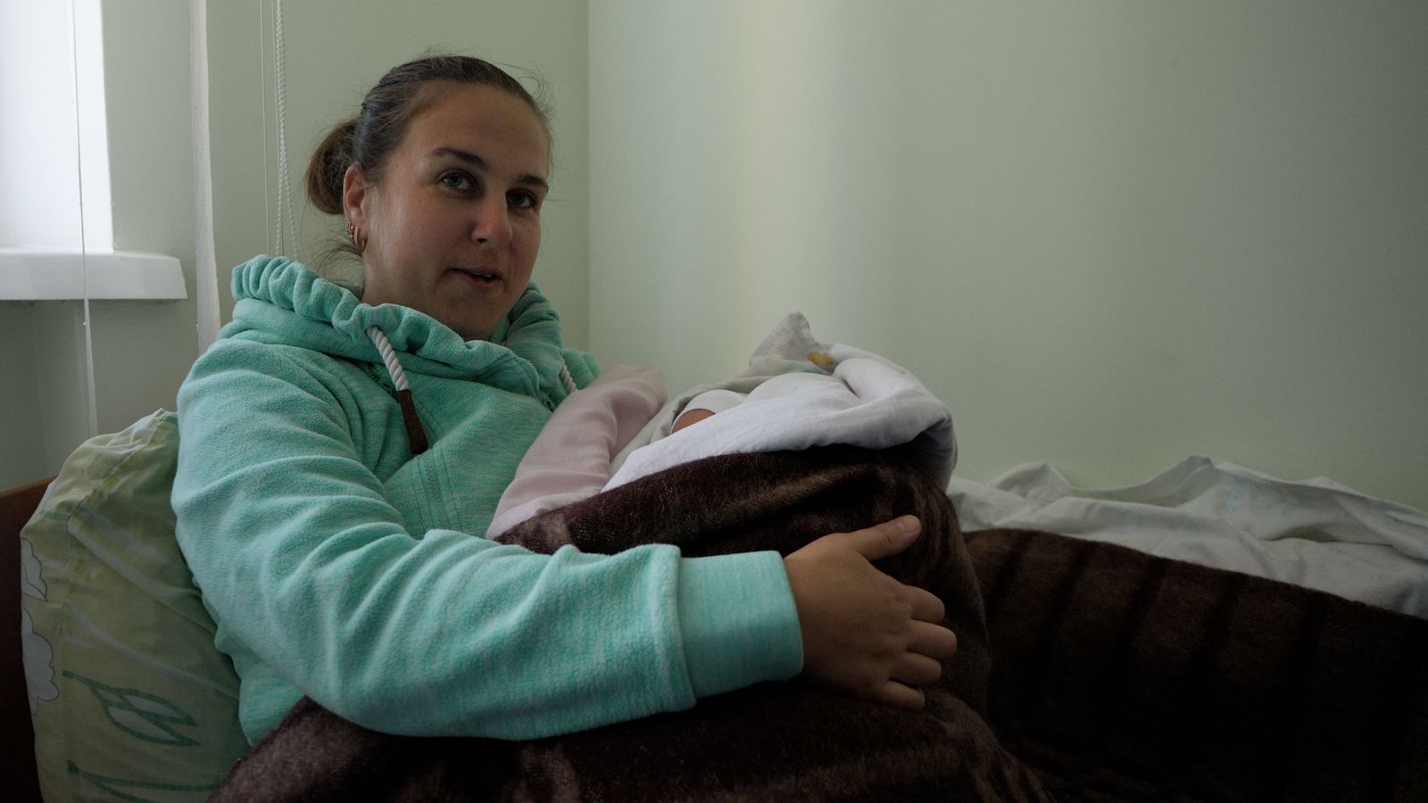 Ukraine war: Hope and hardship inside the maternity ward in newly liberated Kherson