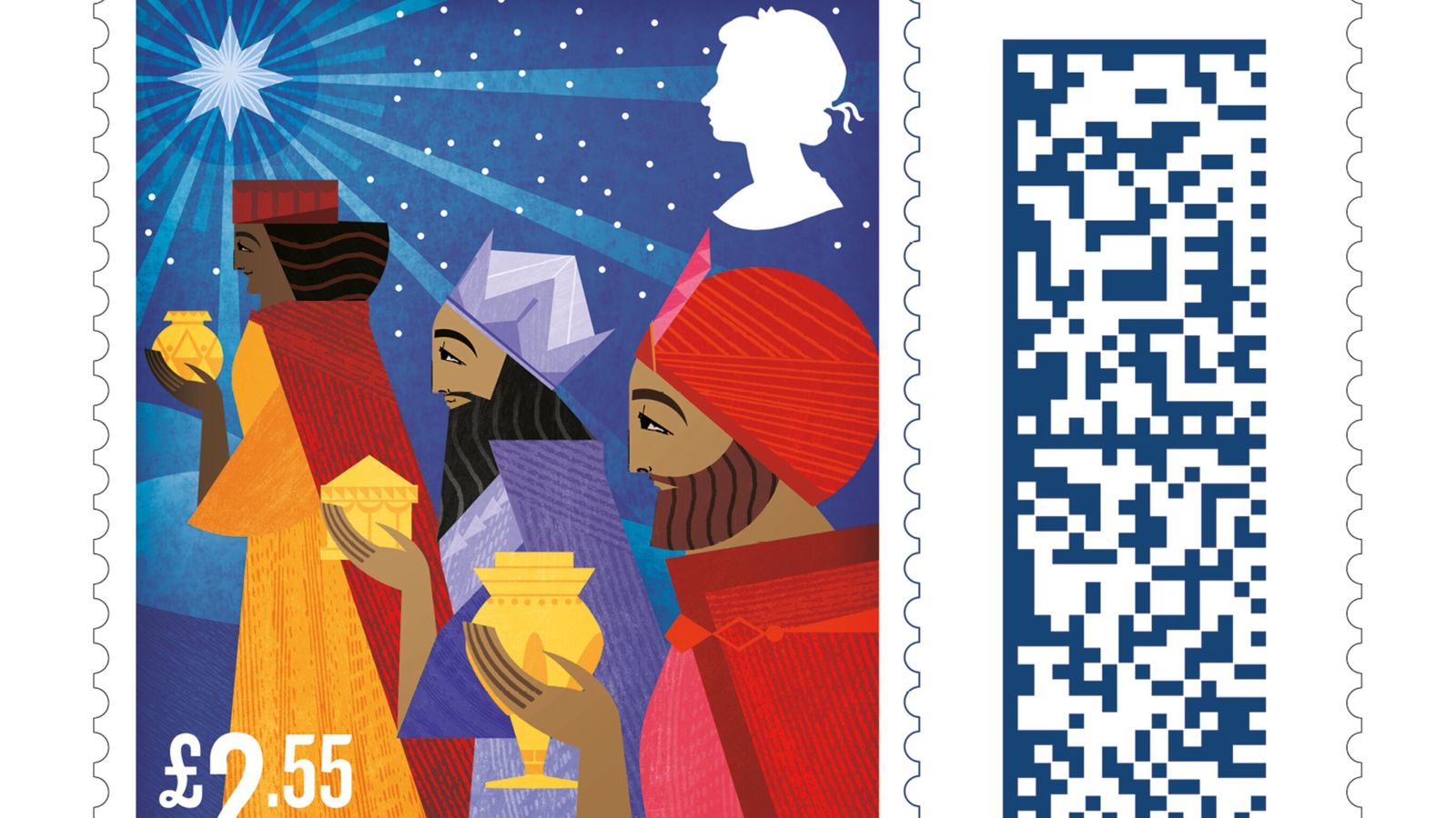 Royal Mail publie pour la dernière fois des timbres de Noël représentant la silhouette de la reine |  Nouvelles du Royaume-Uni