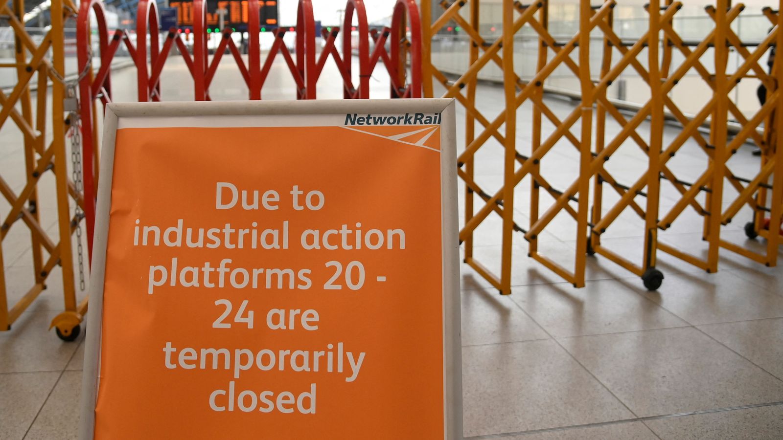 Christmas train strikes: Dates for December and January rail disruption and all the lines affected