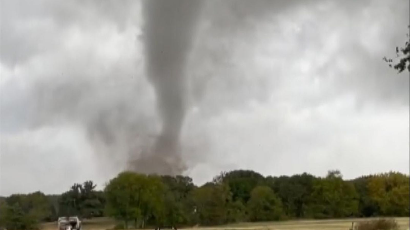 Tornado captured on video hitting Texas US News Sky News